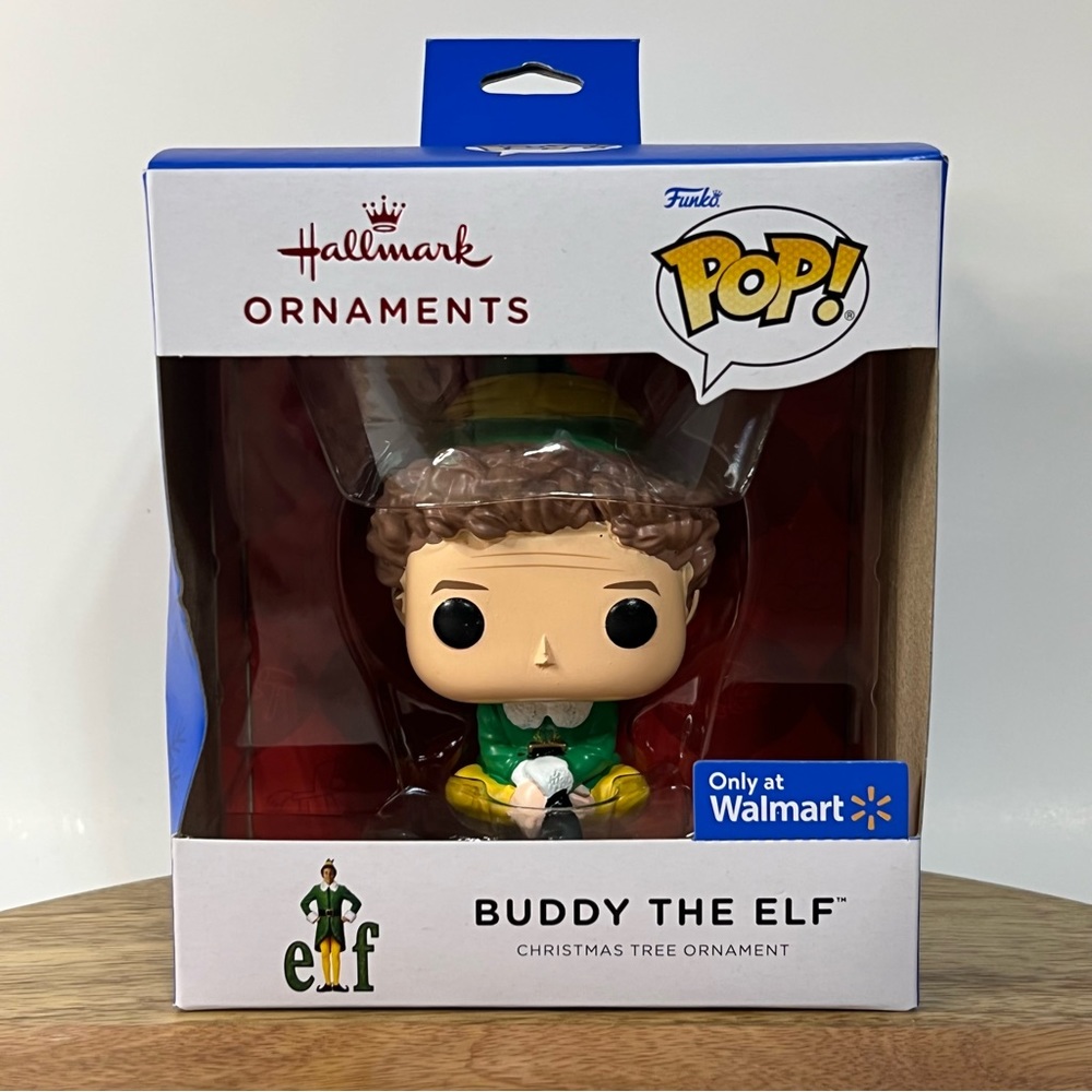 Hallmark Buddy The Elf Christmas Ornament Funko Pop